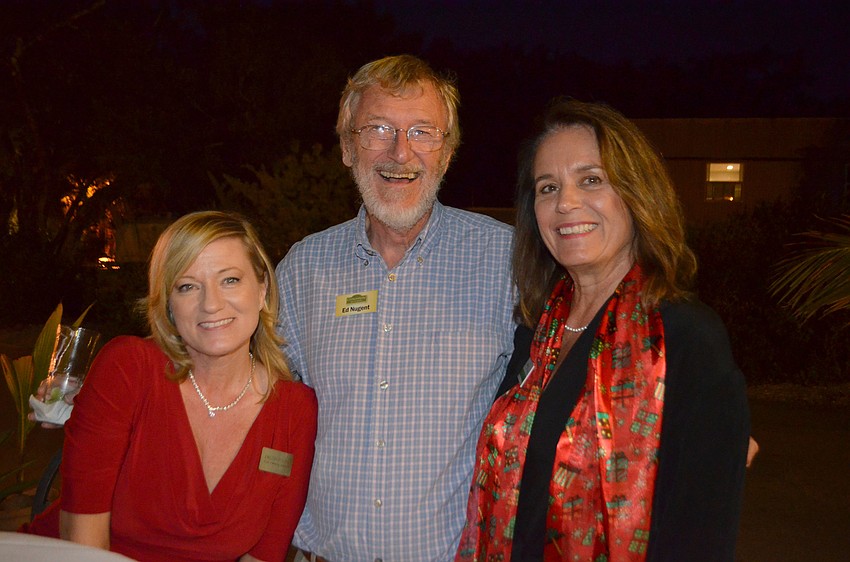 Kristin Fourie, Ed Nugent and Allie Hueter