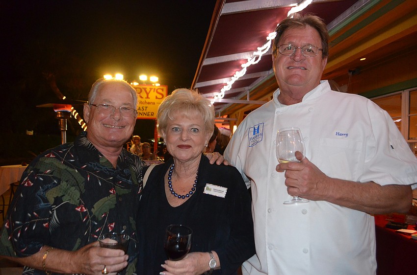 Richard and Pat Benak and Harry Christensen