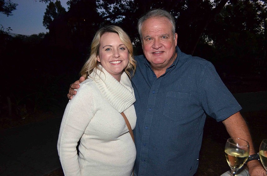 Bri Olivia with her father, Bruce Saba