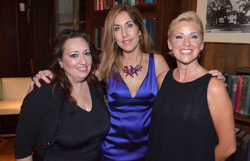 Anna Roman, Anne Casanova and Brenda Fazio