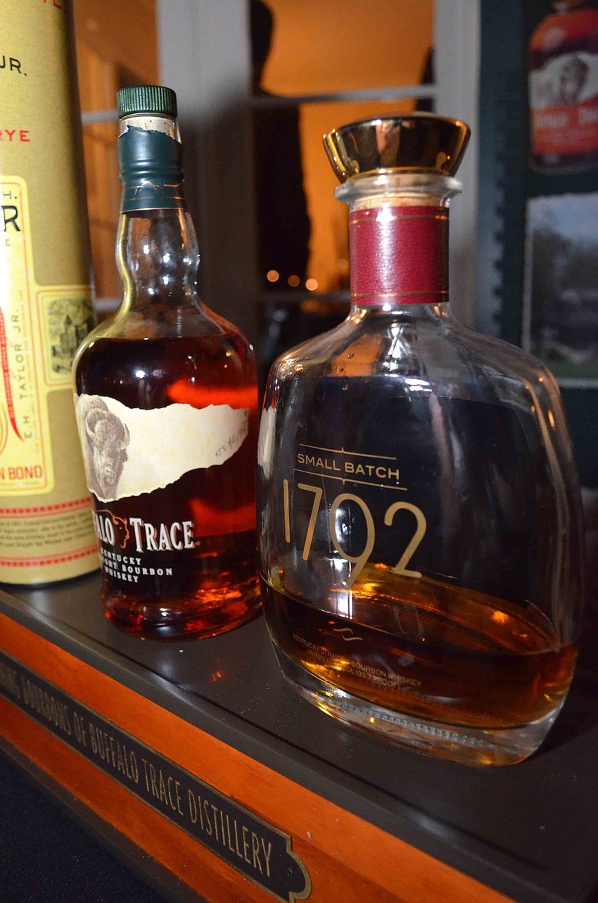 Attendees had plenty of options when it came to whiskey, including Buffalo Trace and Small Batch 1792.
