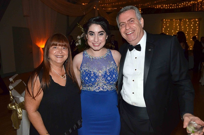 Joan Ennis, Jasmin Dakkak and George Dakkak