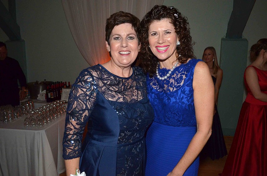 Kim Seyer and Courtney Brooks