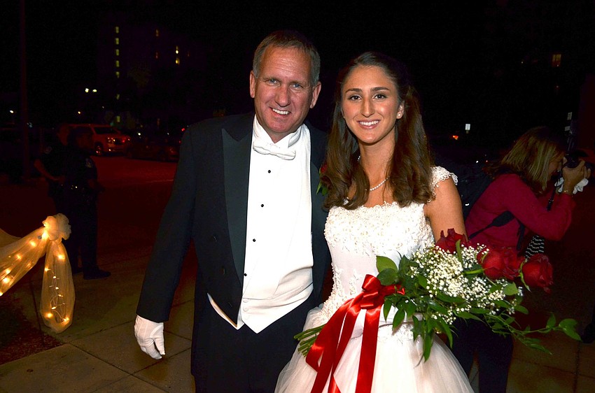 Don Fee with his daughter, Margaret Fee