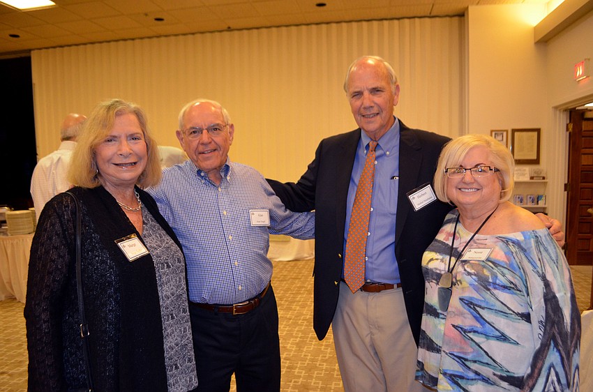 Marge Sandler, Alan Siegel, Herbert Strachman and Nessa Levine