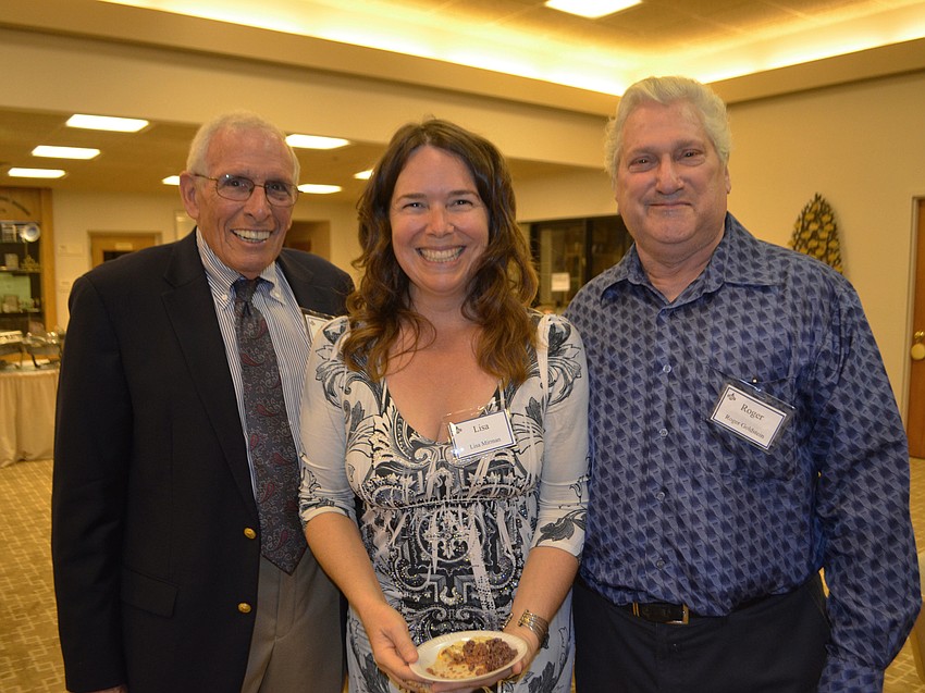 Irwin Parmet, Lisa Mirman and Roger Goldstein