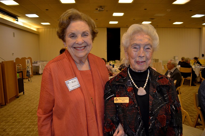 Ruth Engman and Maye Lavinson