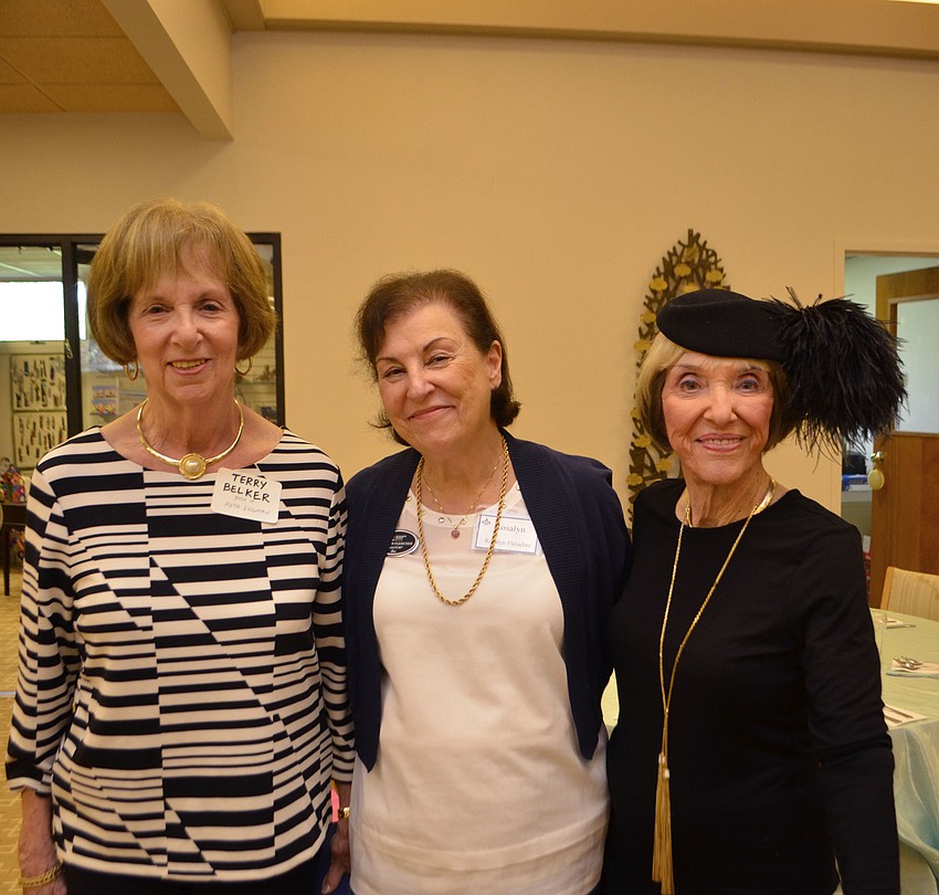Terry Belker, Rosalyn Fleischer and Doris Kaplan