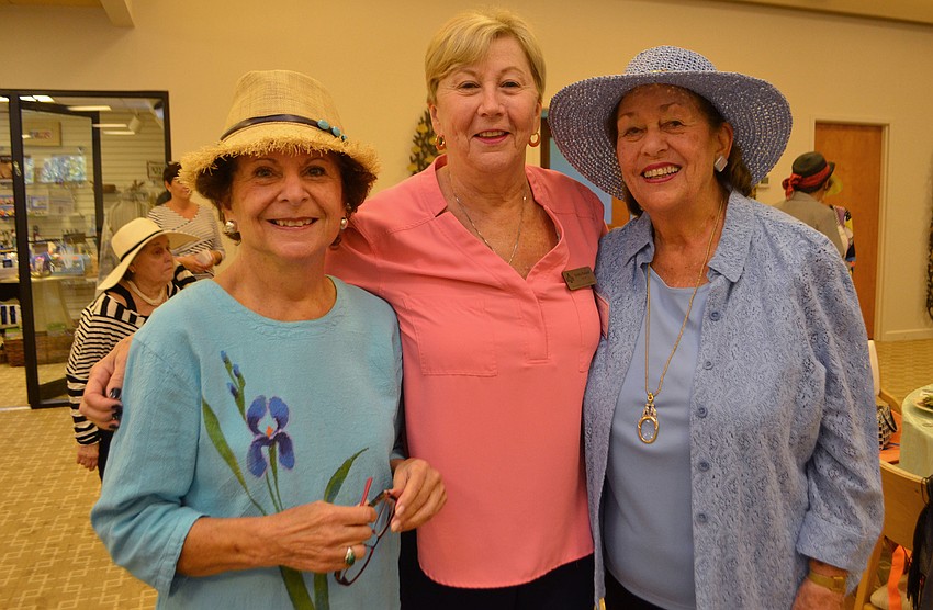 Barbara Pressman, Sandy Packard and Estelle Silbert