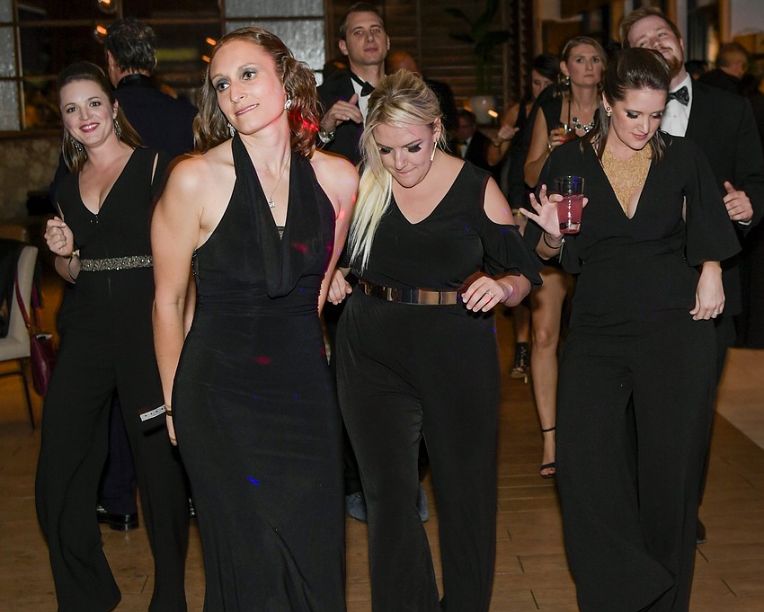 Guests hit the dancefloor at the Asolo Gala After Party on March 4 at Louies Modern.