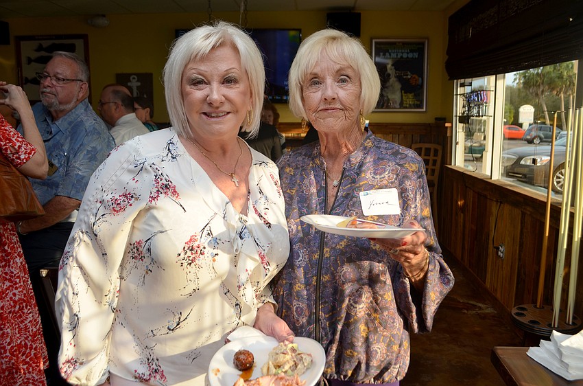 Linda Olsen and Yvonne Walsh