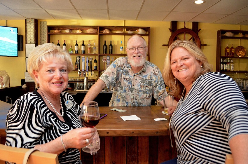 Patricia Benak, Alan Moore and Pamela Hagan