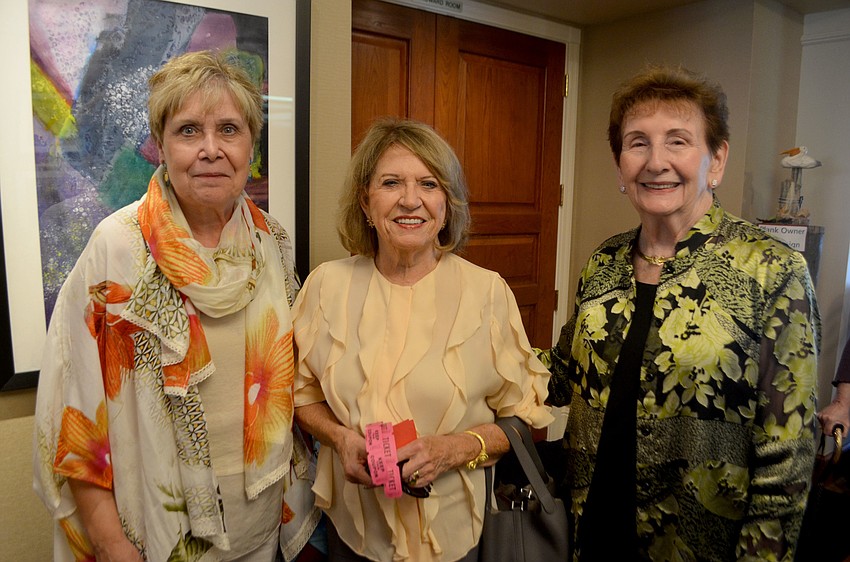 Gail Clay, Catharine Burke and Dorothy Cole