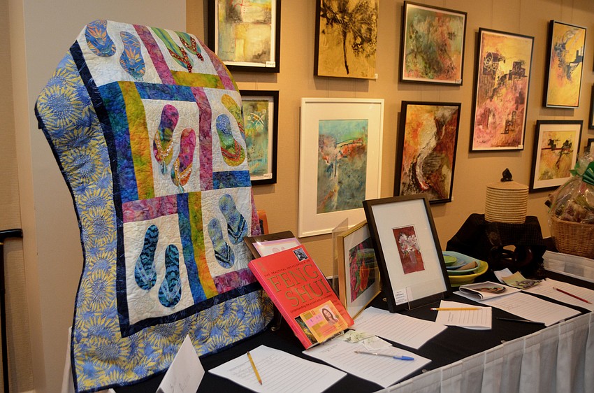 Aside from a raffle, attendees could also bid on silent auction items.