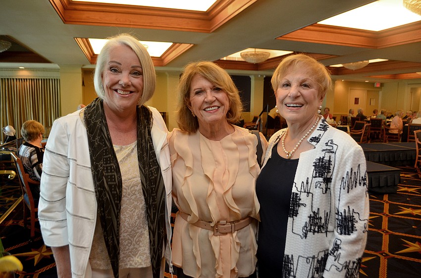Kathy Sachs, Catharine Burke and Sandy Krause