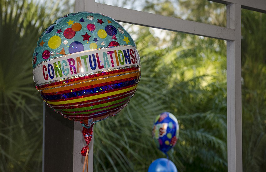 Members of the Library Foundation for Sarasota County gathered at the home of Isabel Norton celebrate reaching their $500,000 fundraising goal for the Children'         s Literacy Endowment.