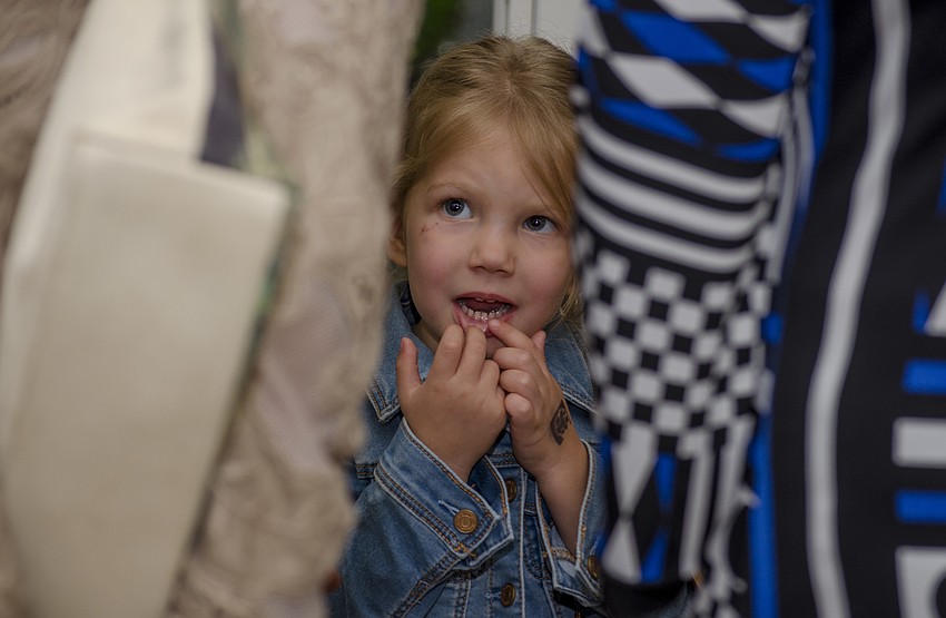 Abigail Gaunt is welcomed to the party.