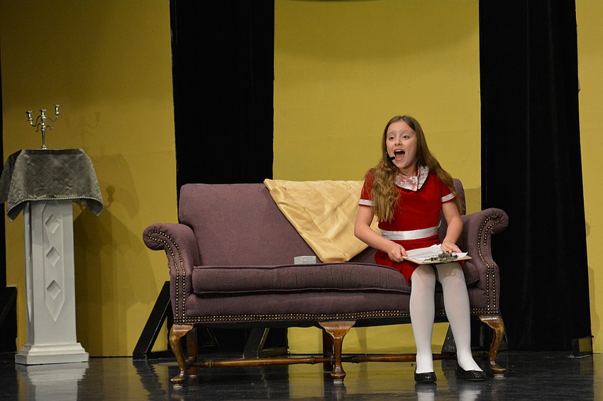 Annie, played by Ellie Smyth, says she doesn'   t want to be adopted. She wants to be reunited with her parents.