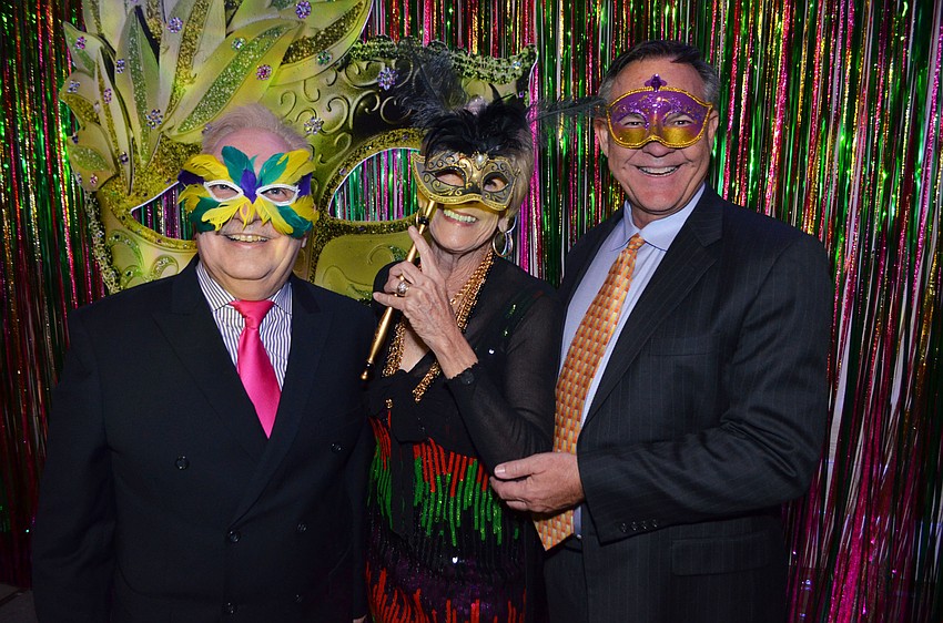 Artist Series Concerts of Sarasota Managing Director John Fischer, Co-Founder of Artist Series Concerts of Sarasota Lee Dougherty Ross and Director of Artist Programs for Artist Series Concerts of Sarasota Joseph Holt