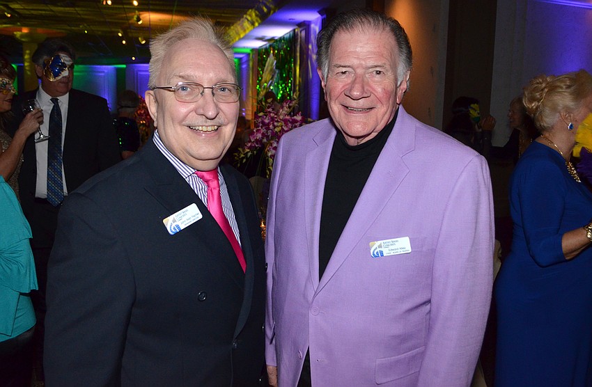 Artist Series Concerts of Sarasota Managing Director John Fischer and  Artist Series Concerts of Sarasota Board Chairman Edward Alley