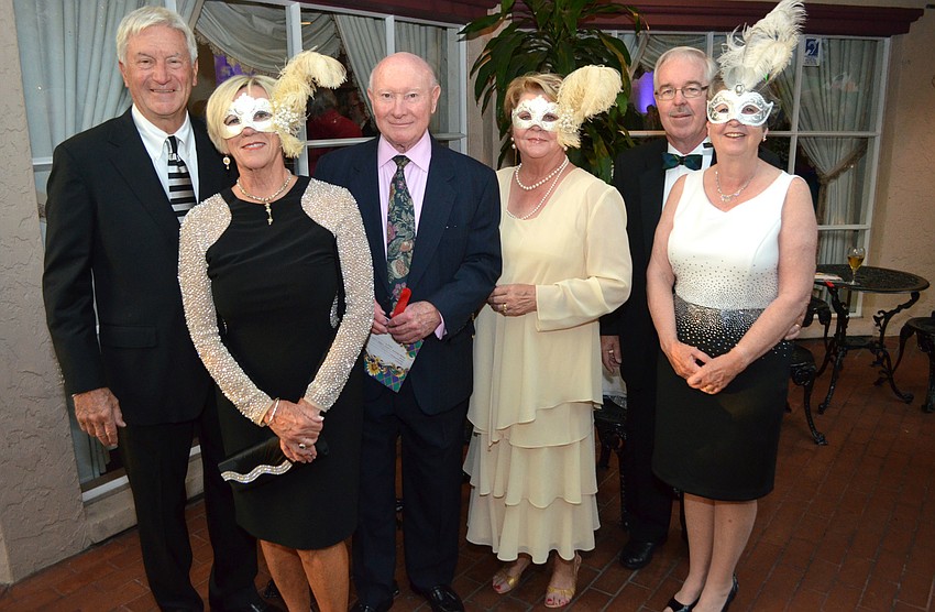 Bill and Pat Evans, Duane and Sylvia Hefner and Ian and Rita MacLure