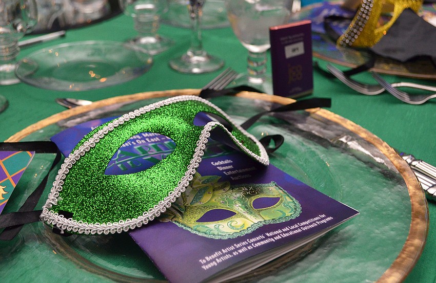 The annual  Artist Series Concerts of Sarasota Gala was held on March 8 at Michael’s On East with a “Carnival in Venice” theme.