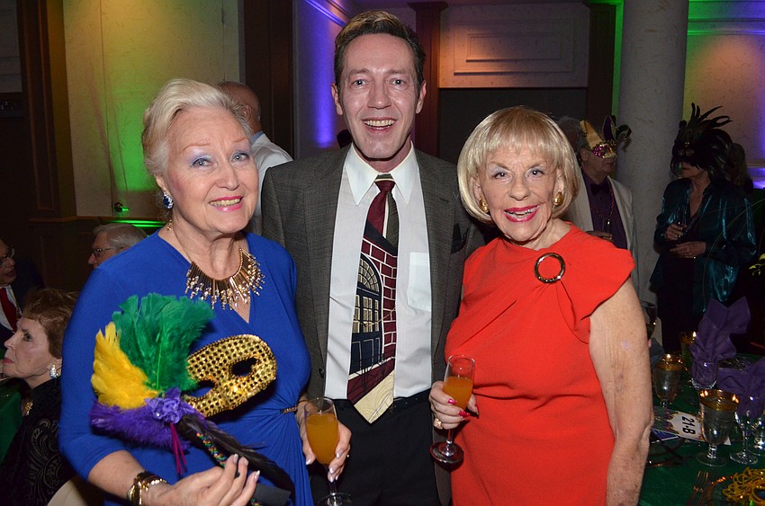 Bobby Garibaldi-Sanders, James Helmich and Gloria Moss