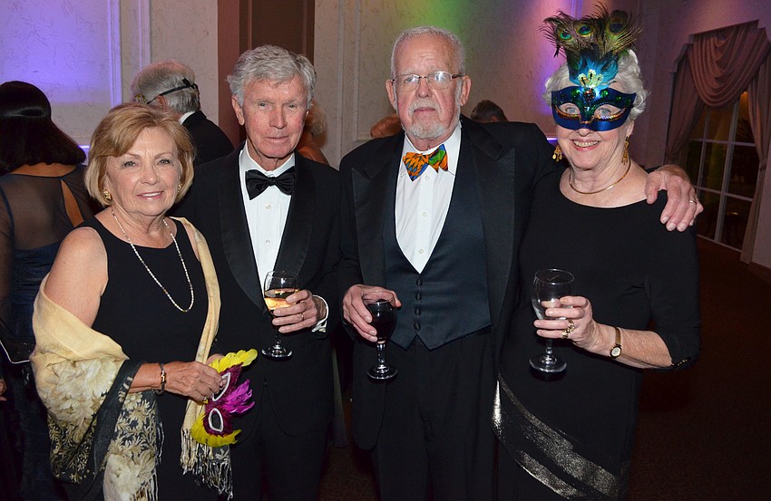 Nancy and John Meyers with Mac and Tweedie McCollister