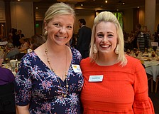 Missy Cooper and Chairwoman Leah Turner Cotter