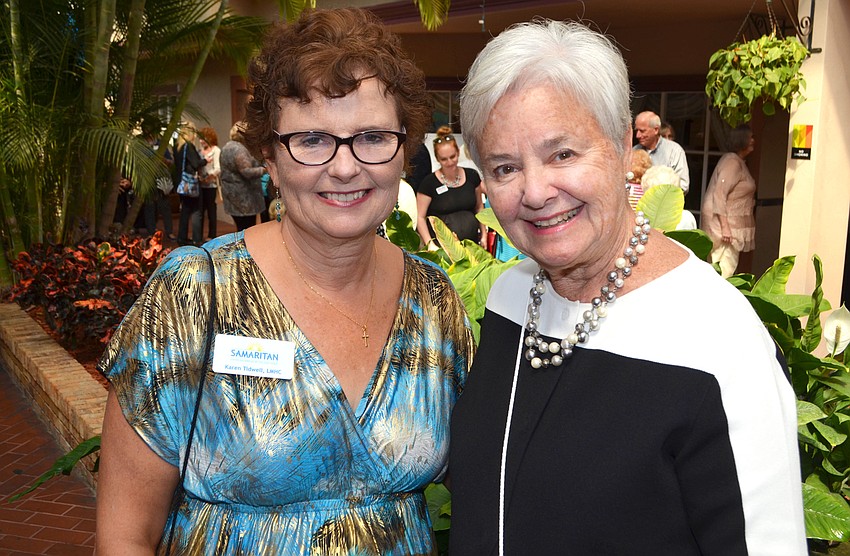 Karen Tidwell and Pam Baran