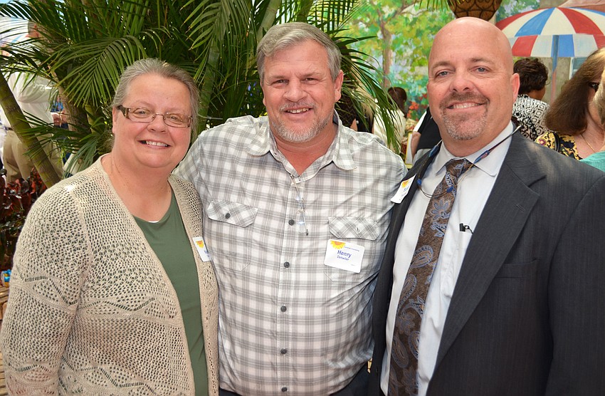 Natalie and Henry Detwiler with Scott Van Ness