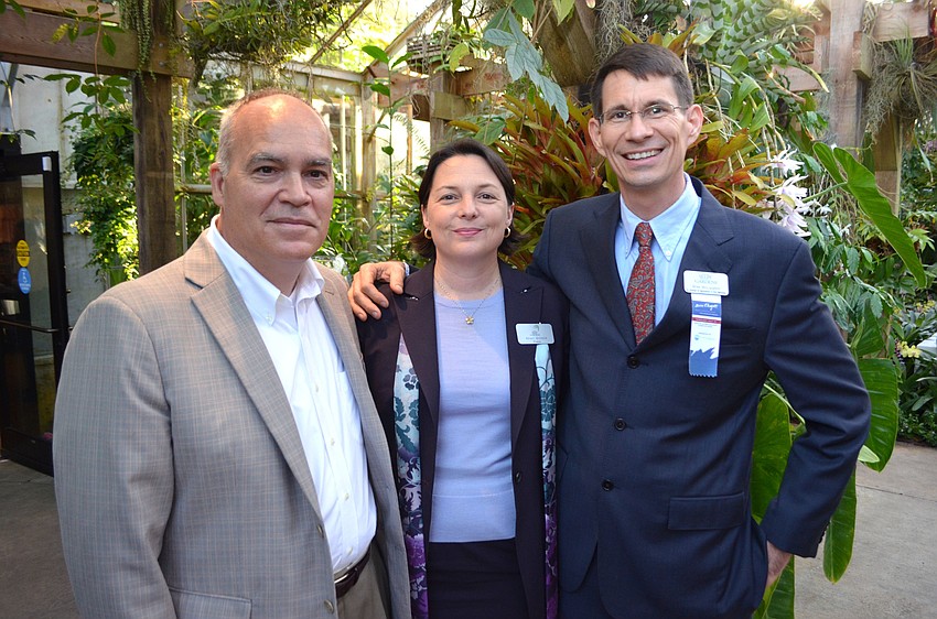 Hugh Bettendorf, Allison Archbold and Mike McLaughlin