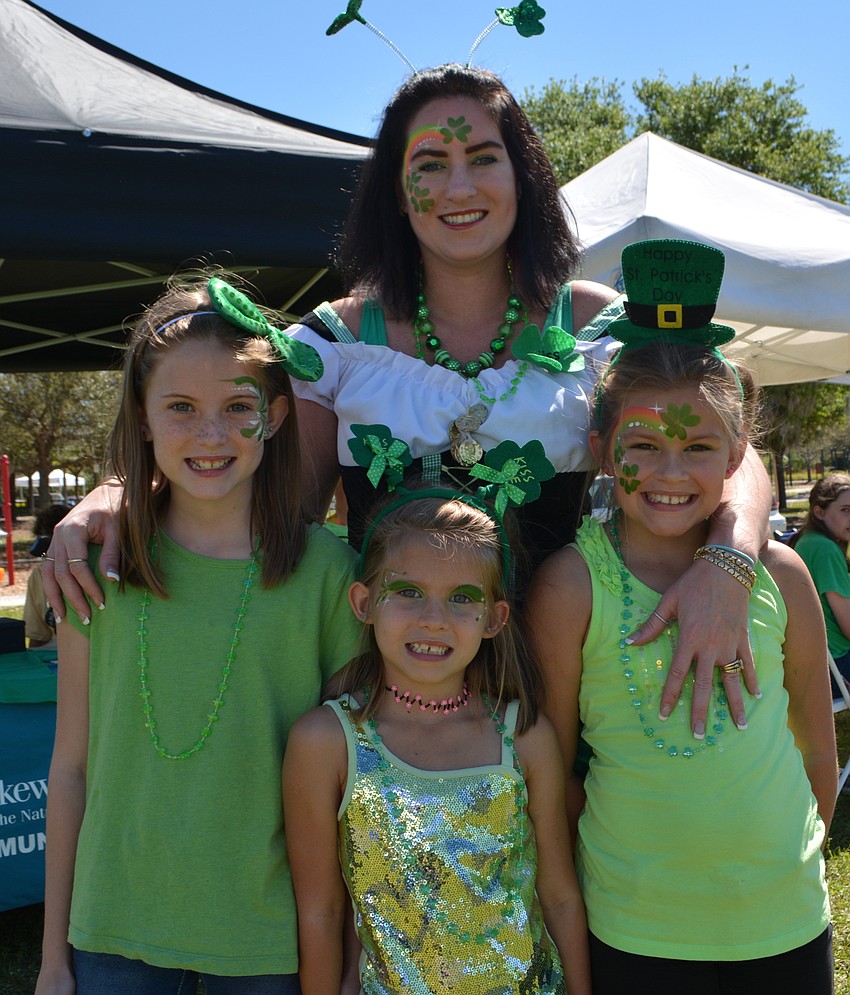Mom Shana Munns of Braden River Lakes embarks on a fun outing with her daughters, Sienna, 10, Chloe, 6, and Ava, 7. All three attend Freedom Elementary.