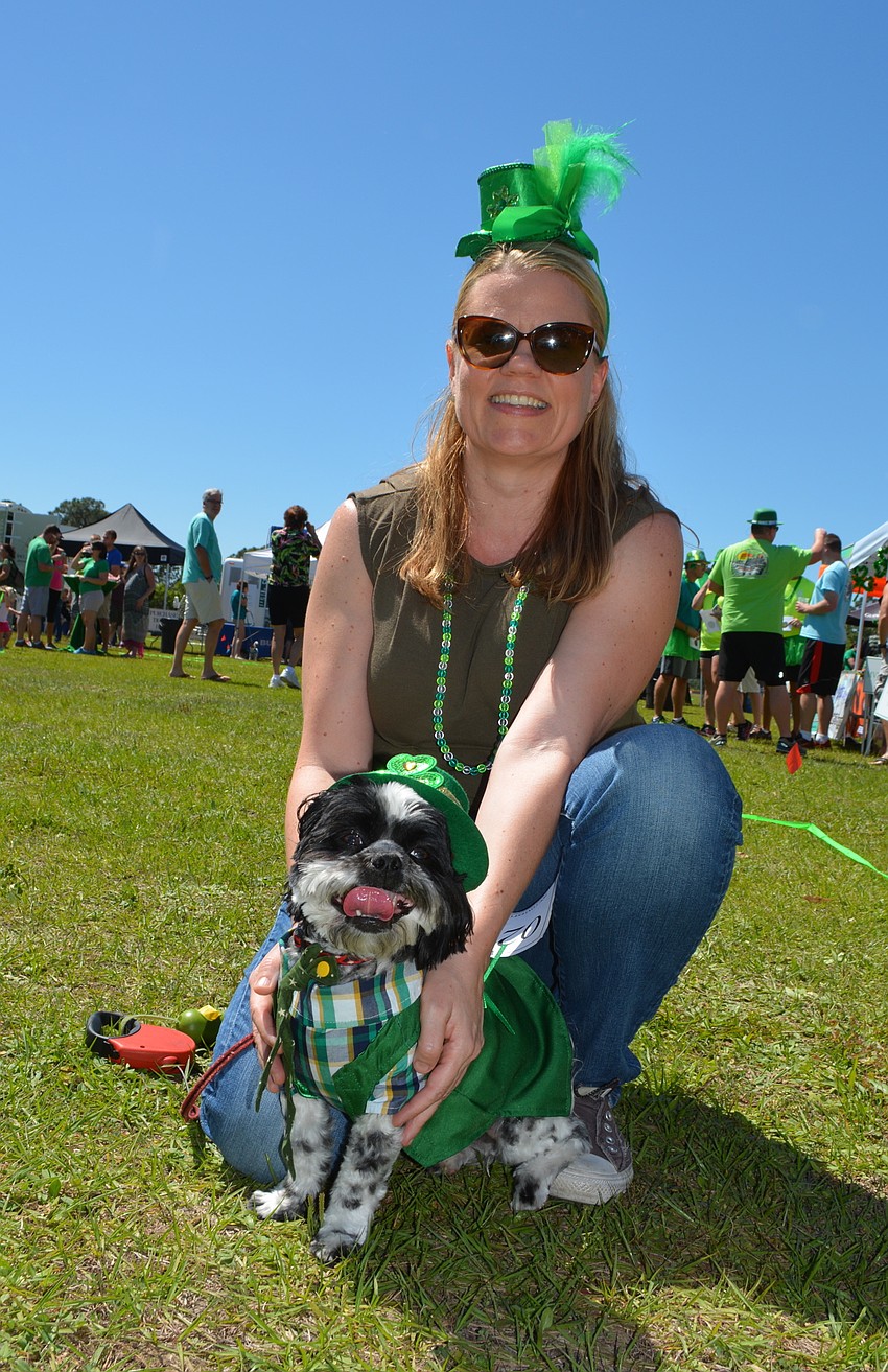 Ozzy the Shih Tzu is ready for the Lucky Dog Parade. He belongs to Lakewood Ranch'  s Erin Doney.