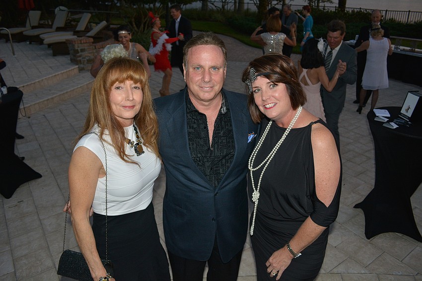 Lynn and Chris Romine with Susan Harrigan