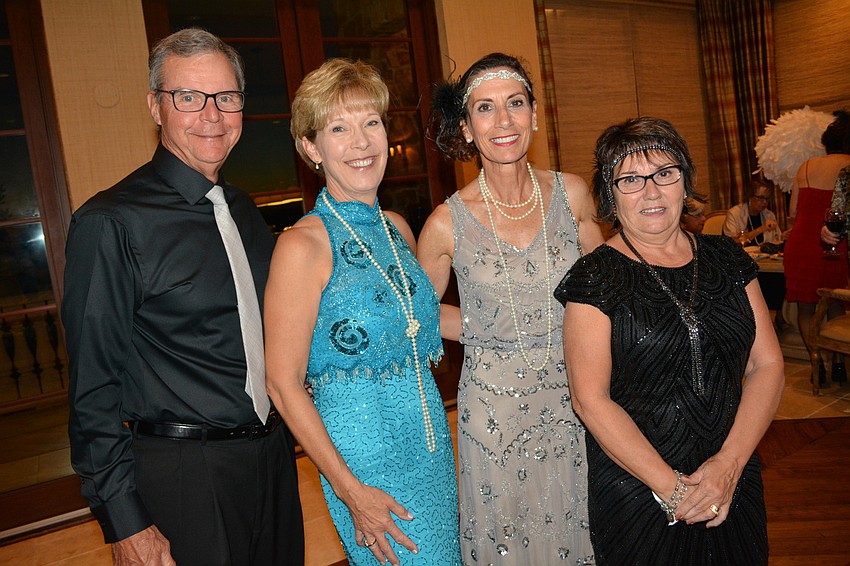 Steven and Jean Hartle, Mary Jane Charmoy and Audrey Mills