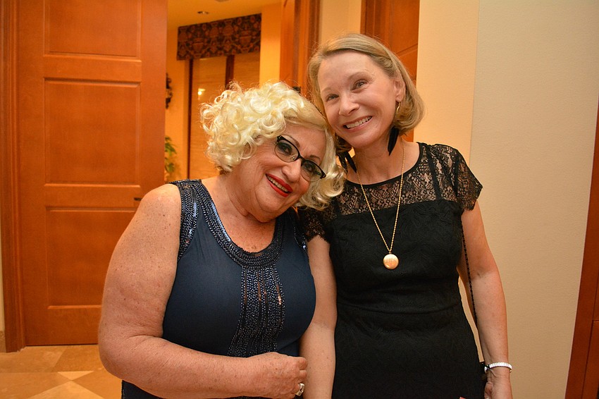 Julie Swan with Diane Cohen