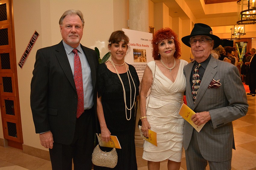 Chuck and Rhonda Adams and Milly and Lou Chaykin