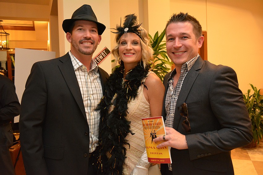 Aaron and Megan McFarland with Blake Guthrie