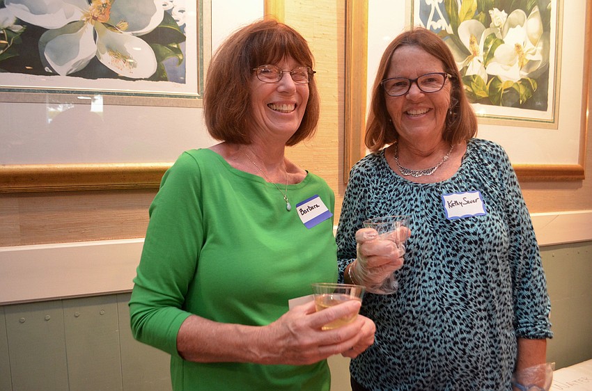 Barbara Bellamente and Kathy Sever