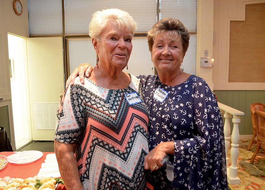 Event co-hosts Pat Marshke and Deborah O’Connor