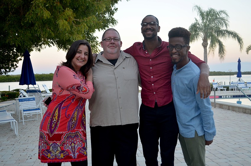 Comics from Florida Studio Theater Christine Alexander, Tim Beasley, Joey James and Patrick A. Jackson