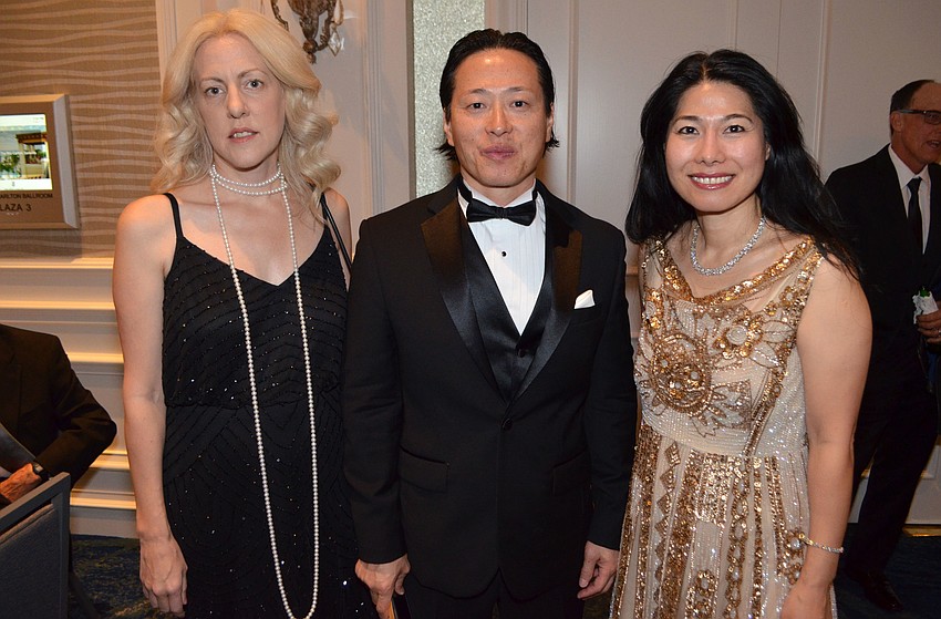 Angela and Robert Kim with Jaclyn Brunckhorst