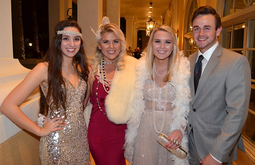 Sydney Koffman, Taylor Karp, Sarah Karp and Jimmy Kuebler