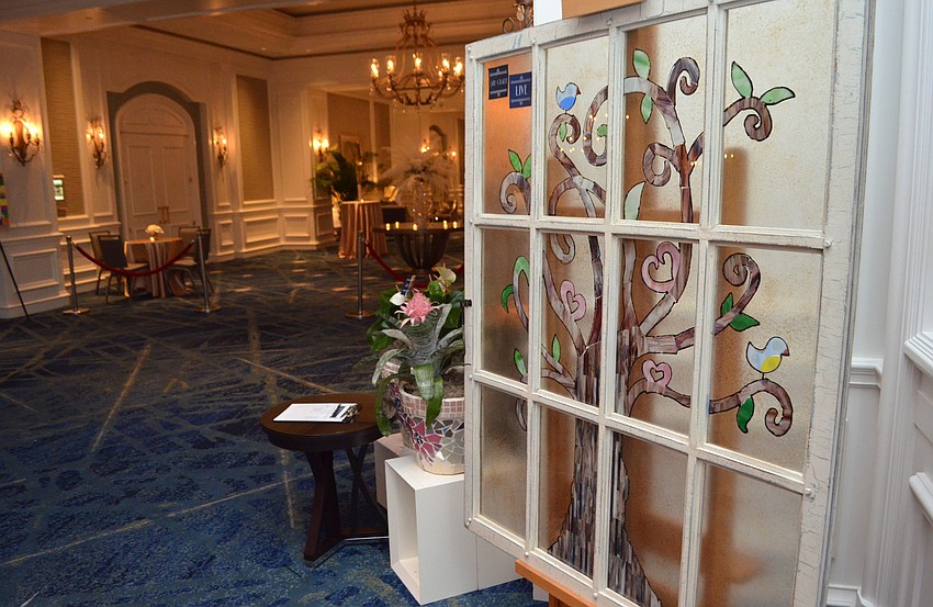 The fifth graders at The Out-Of-Door Academy created this piece to be sold as a part of the silent auction at Banyan Ball 2017 on March 11 at The Ritz-Carlton, Sarasota.