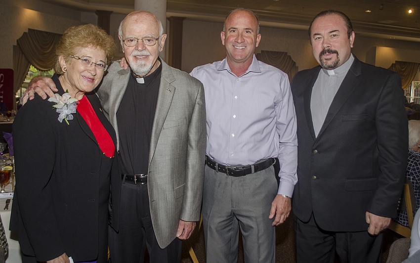 Maira Kirlangitis, Rev. Frank Kirlangitis, Mike Kirlangitis and Rev. John Bociu