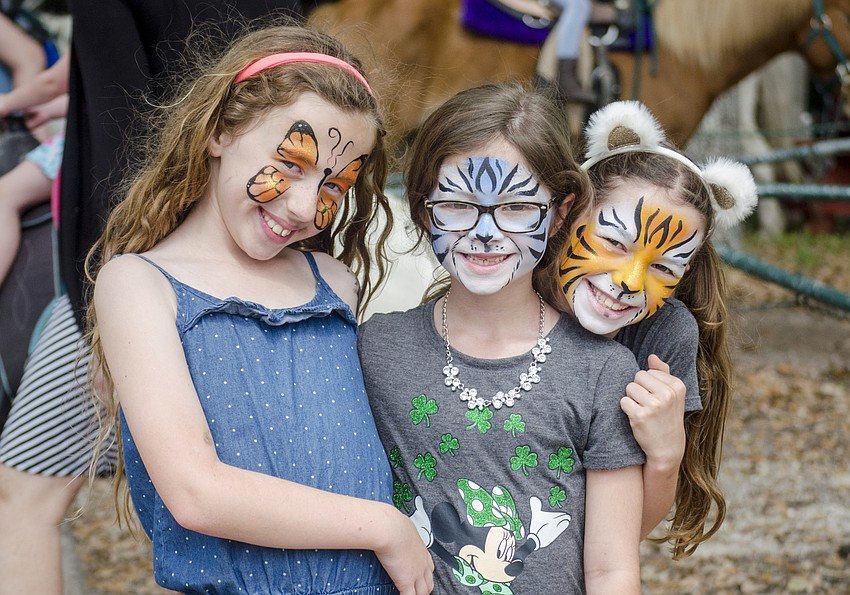 Riley Allen, Jayda Cooley and Jasmine Cooley