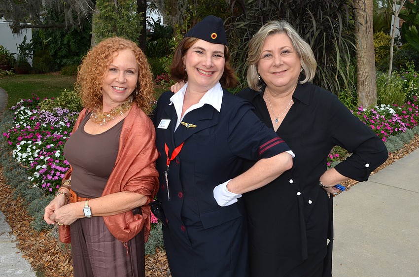 Amanda Cattaneo Ross, Marty Katz and Johnette Cappadona