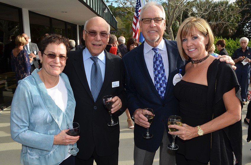 Barbara and Frank Fleischer with Fred and Jan Burtnett