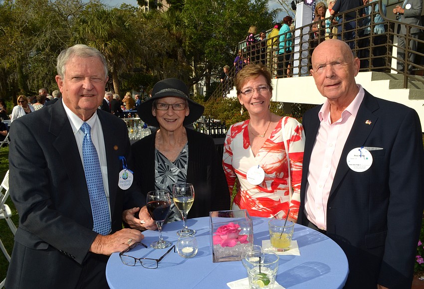 Your Observer | Photo - Dr. J. Peter and Carol Fegen with Sue and Paul Remy